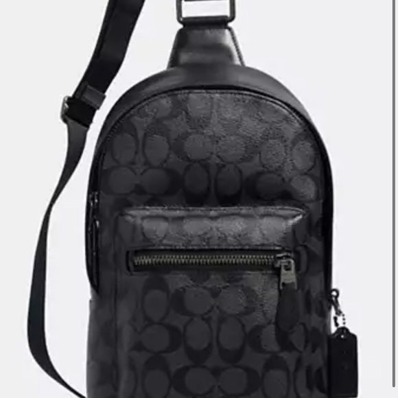 Coach Other - Coach west pack monogram cross body bag